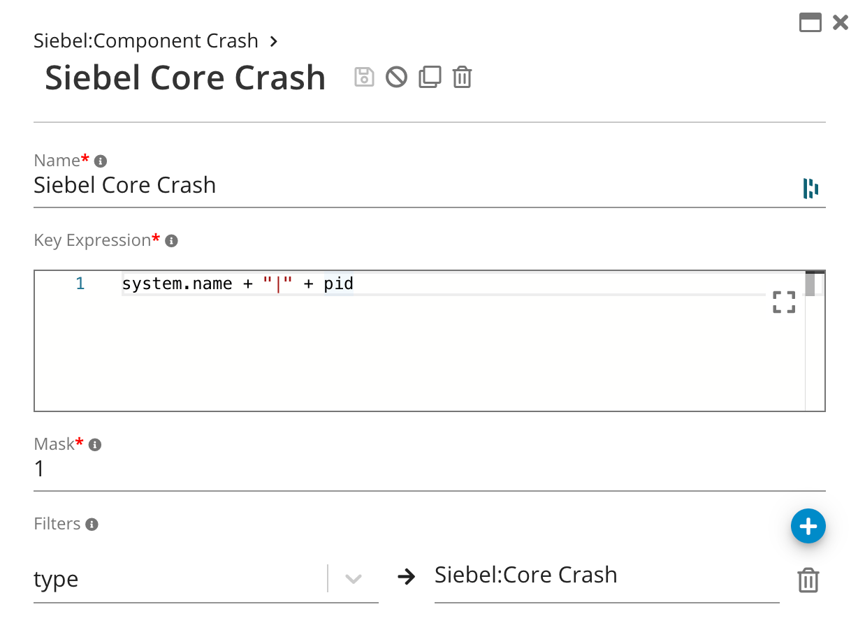 Exact-Match Correlation: 4. Define the Correlation Type and Matching Key