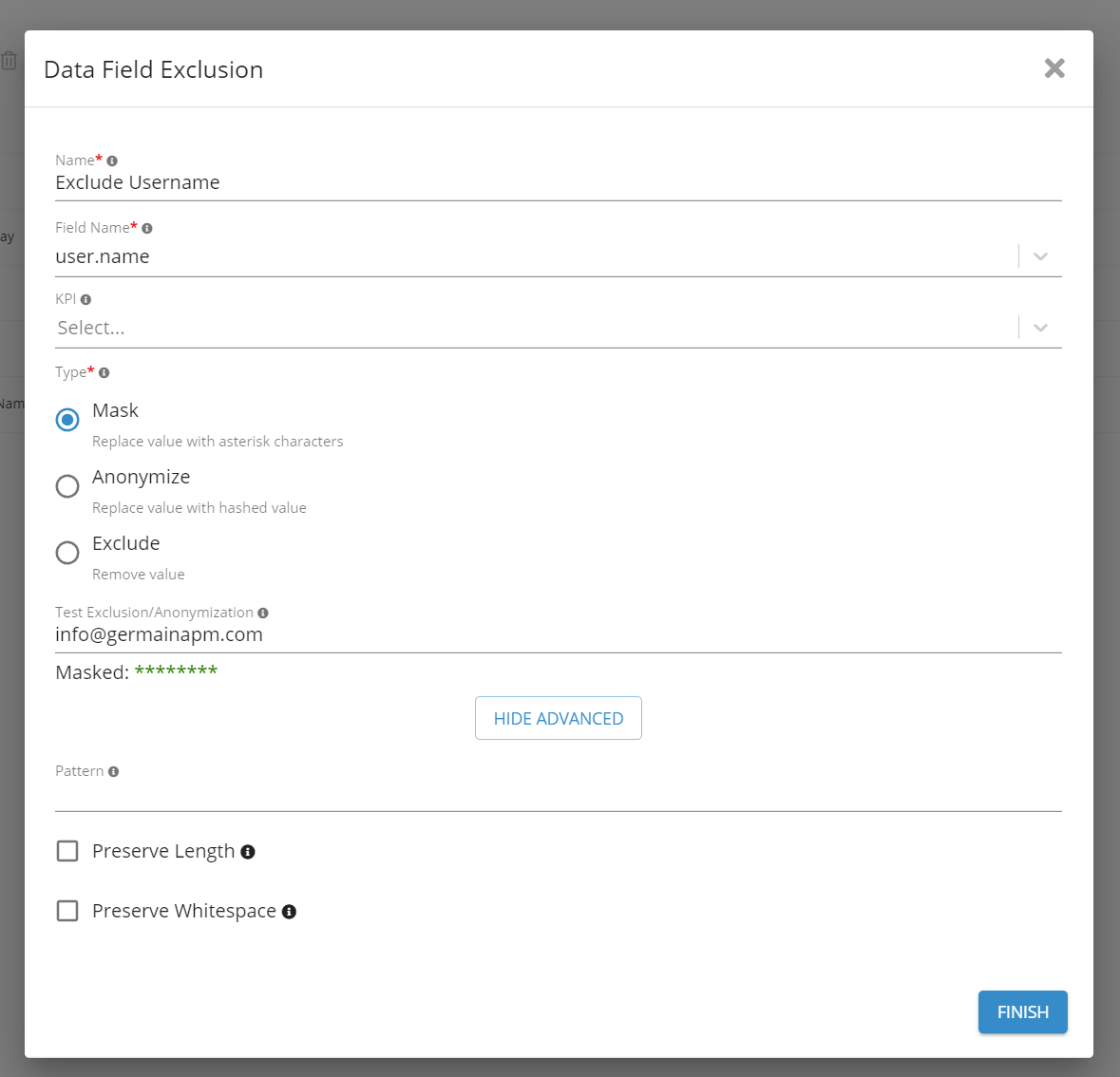 Mask a Username