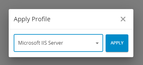 Profiles: Monitoring and Automation Sets: Reapply a Profile