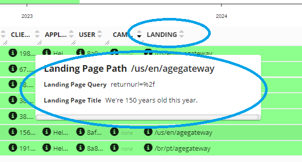 Landing Page