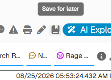 My Data: Save Insights for Later: Save an Insight