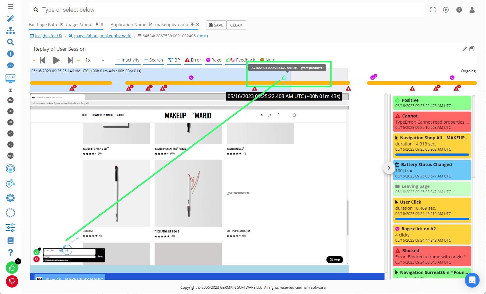Magento Operational Experience Intelligence: Customer Feedback