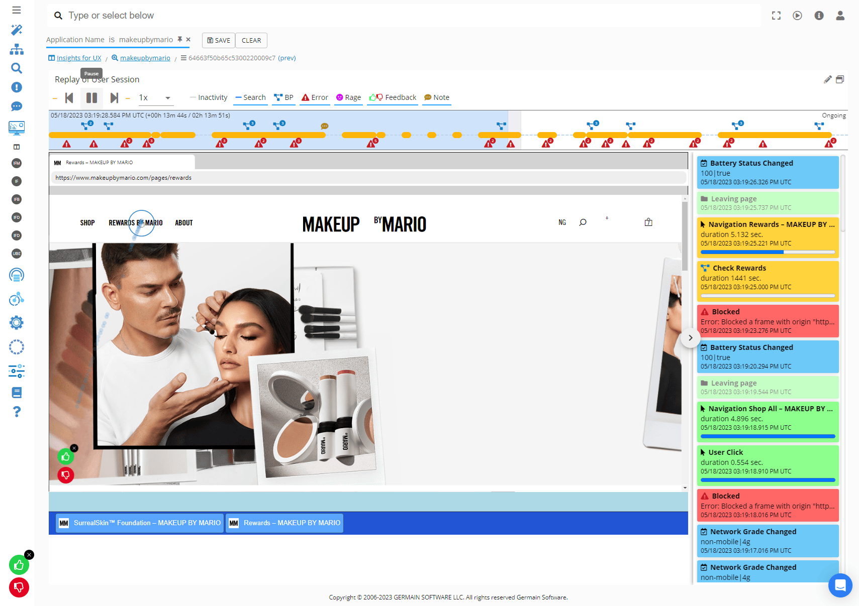Magento Operational Experience Intelligence: Real User Monitoring & Session Replay