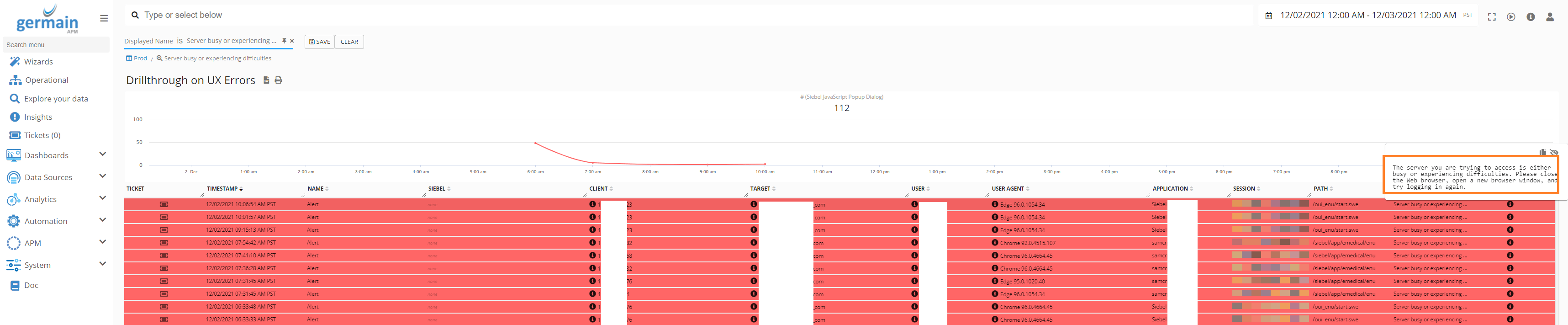 11/30/21 Release Notes: Tip - Find & Solve the most critical UX errors, image 3