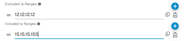 Configure User Monitoring and Session Replay: Include or Exclude IP Addresses
