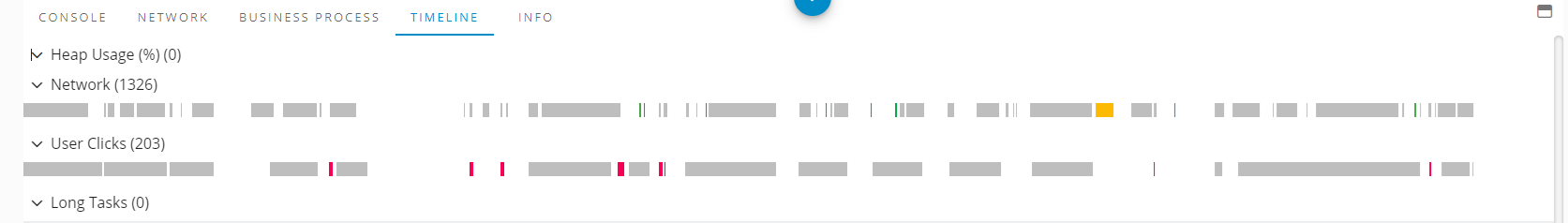 Timeline on Session Replay Player