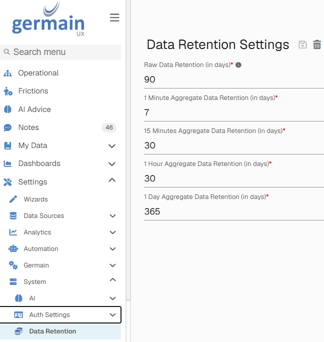 Data Retention