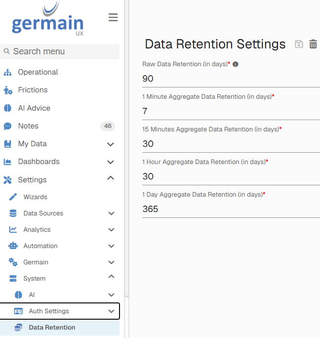 Data Retention