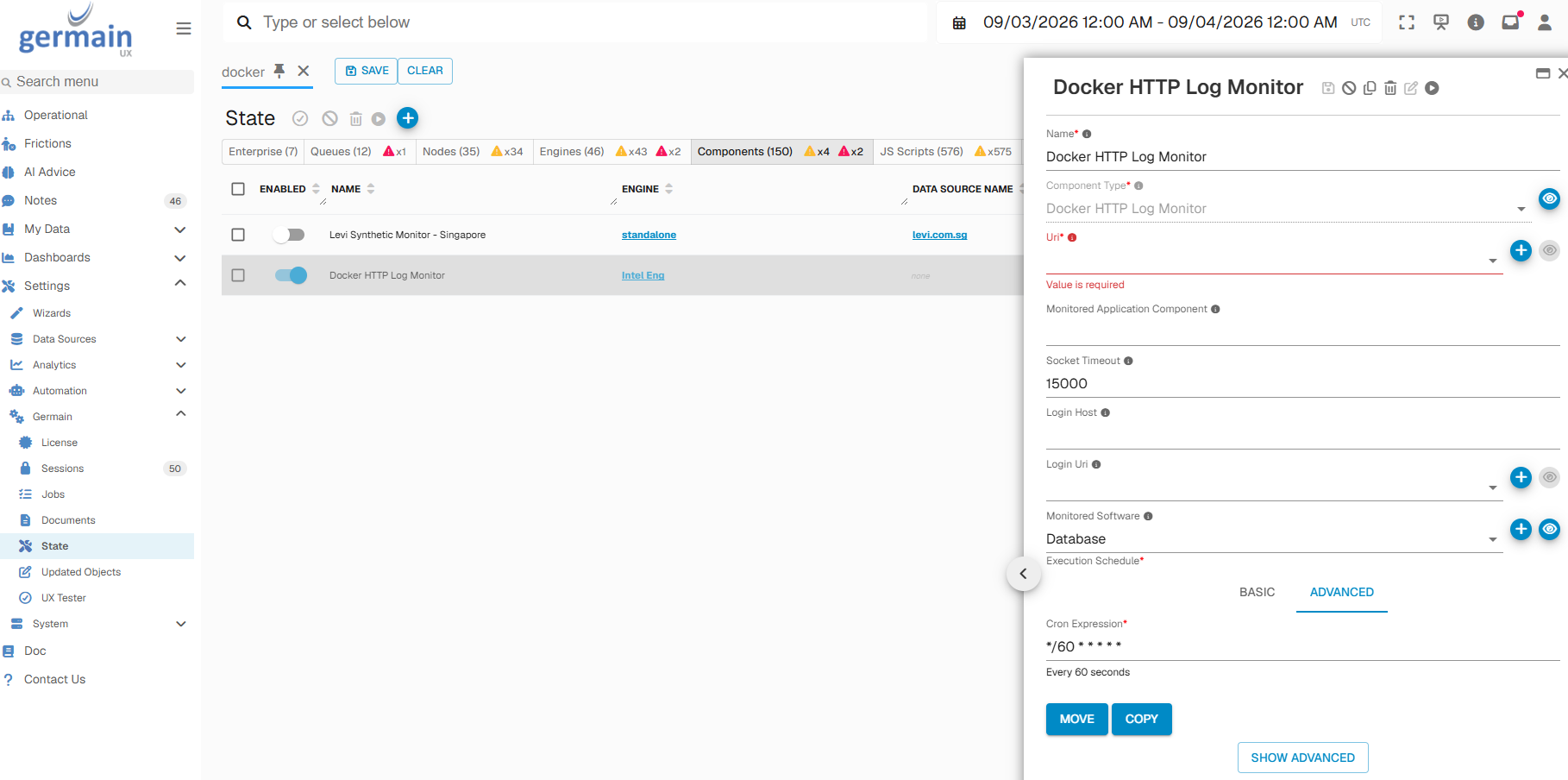 Deploy Monitoring for Docker: Validate the deployment