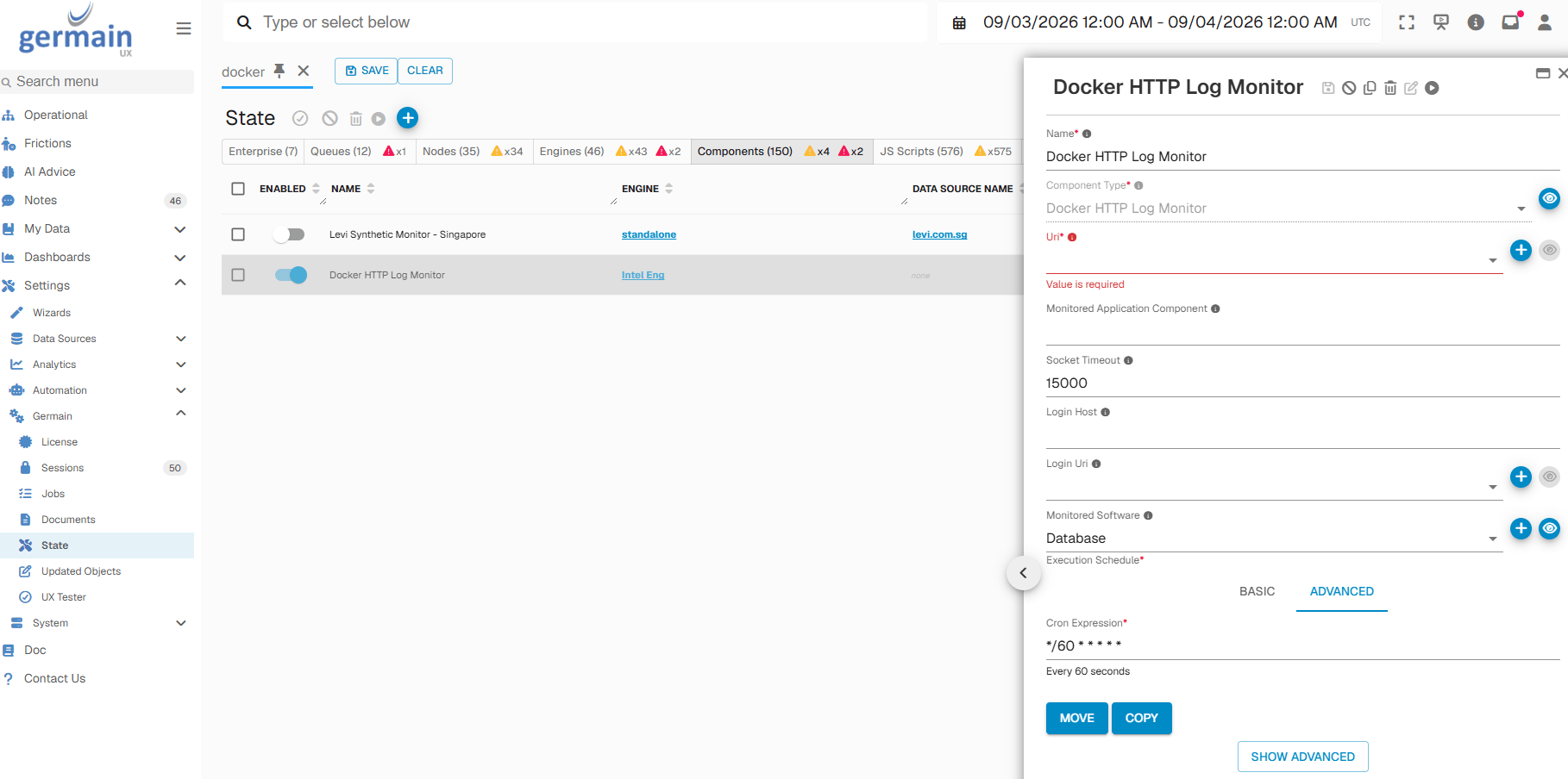 Deploy Monitoring for Docker: Validate the deployment