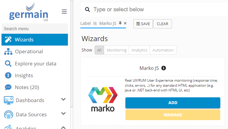 MarkoJS Wizard