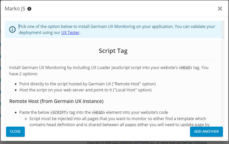 MarkoJS Deployment via Script Tag