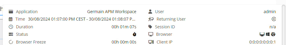 Session Replay details and metadata - GermainUX