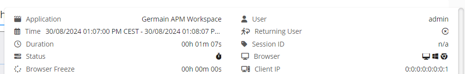 Session Replay details and metadata - GermainUX