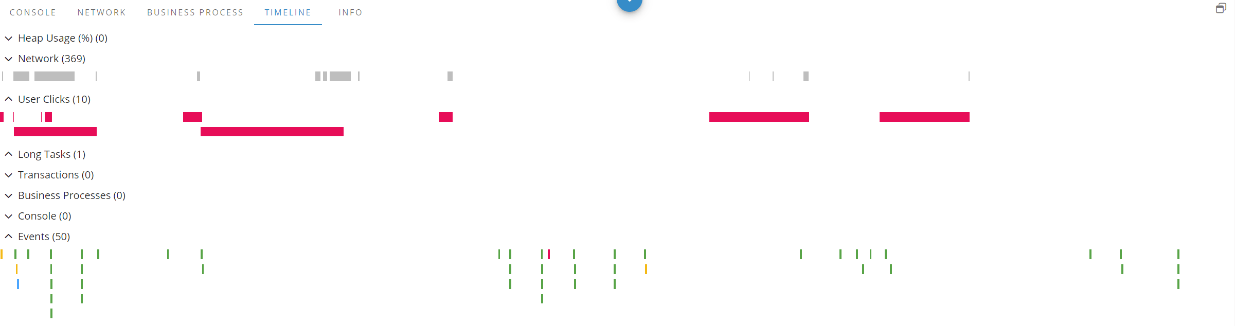 Session Replay Dev Tools Timeline - GermainUX