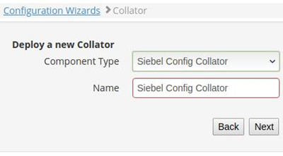 Application Monitoring for Oracle Siebel CRM (Configure): Configure the Siebel Config Collator
