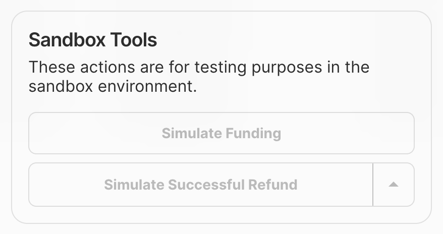 Sandbox tools for simulating order flows