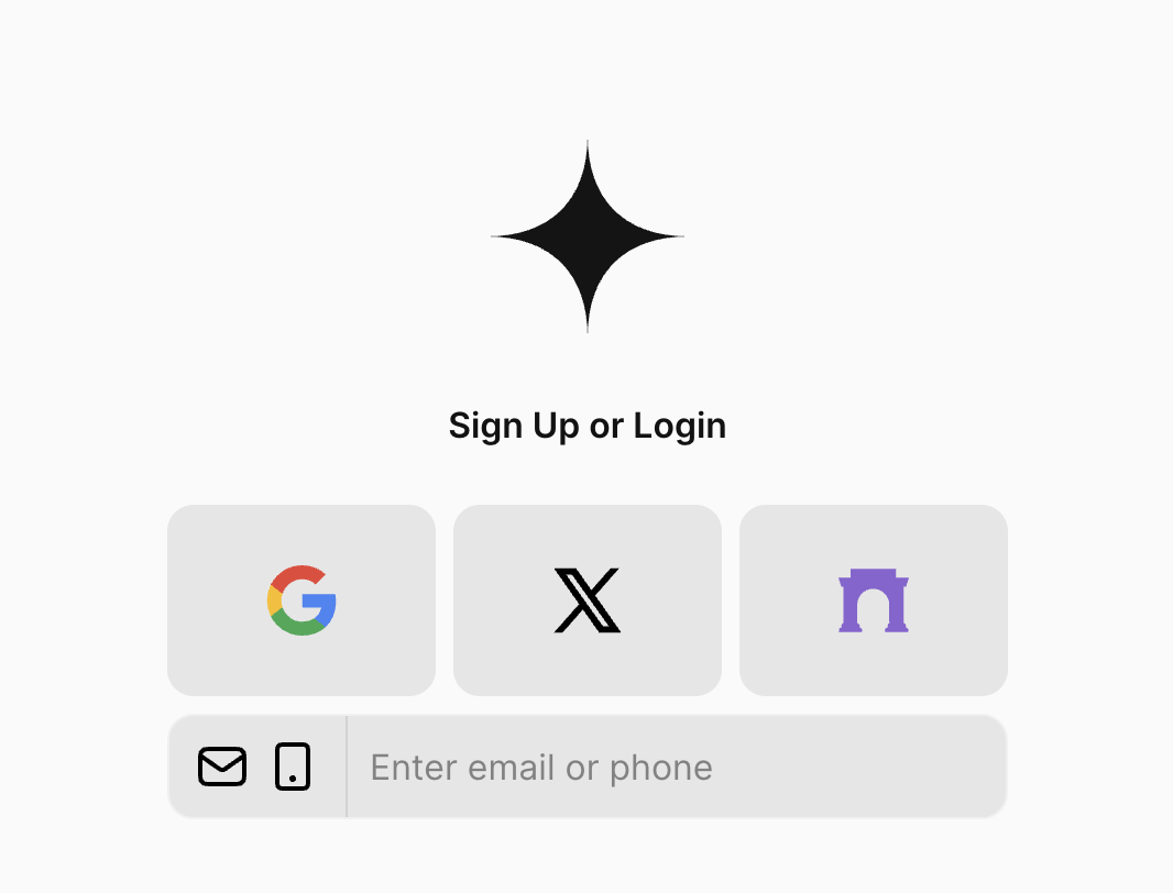 OAuth methods configuration