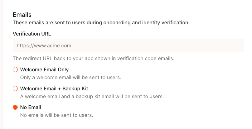 Developer Portal Email Configuration