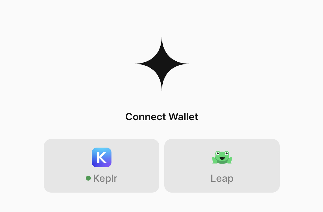 Cosmos wallet integration