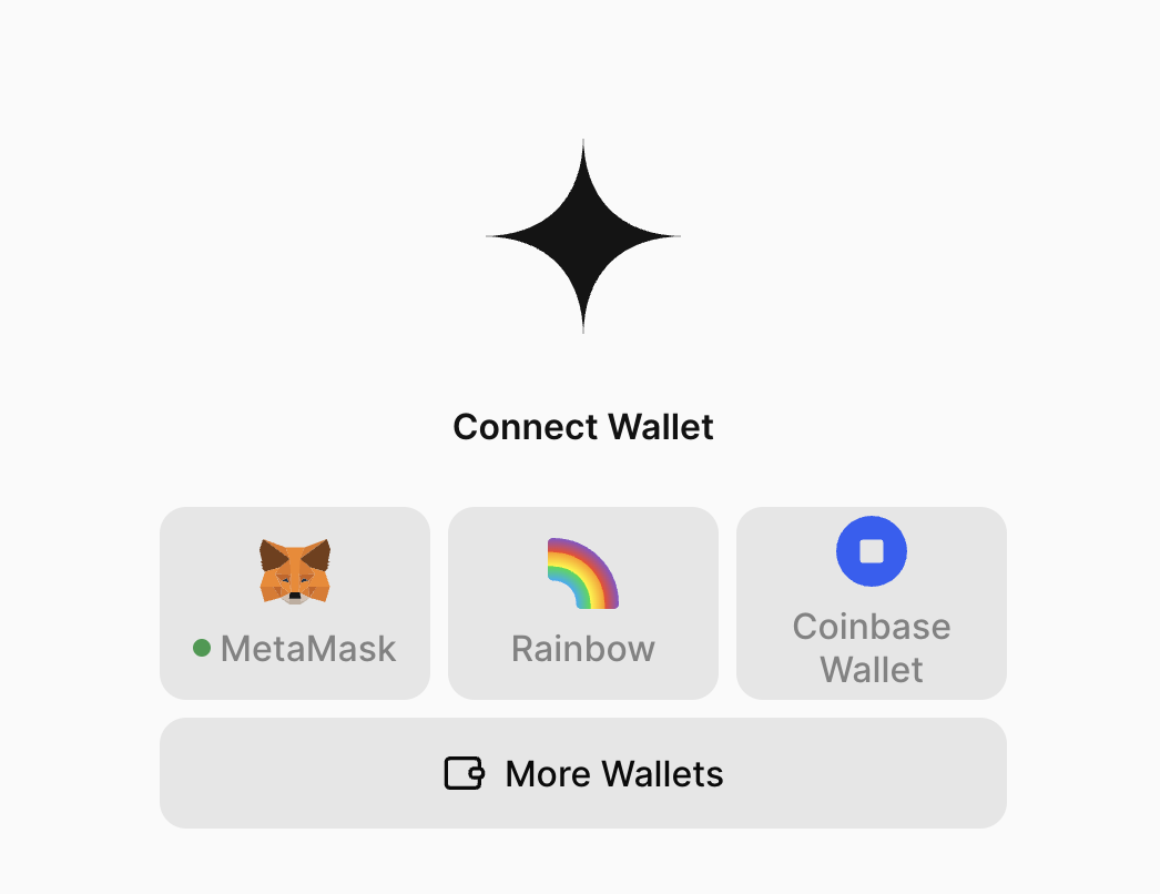 EVM wallet integration
