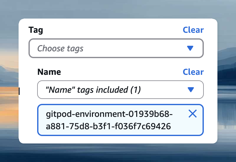 Environment ID Filter