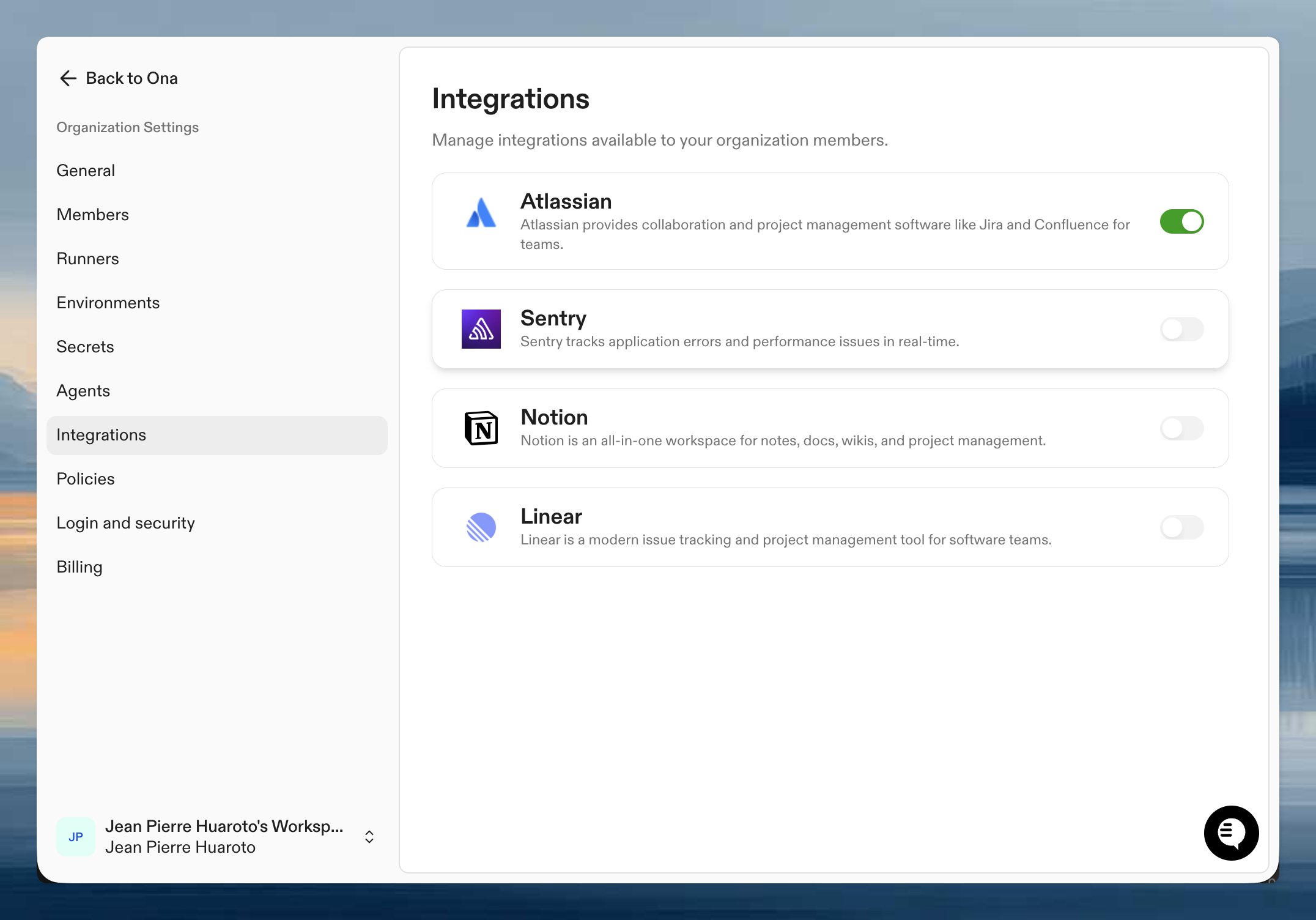 Atlassian - Ona Documentation
