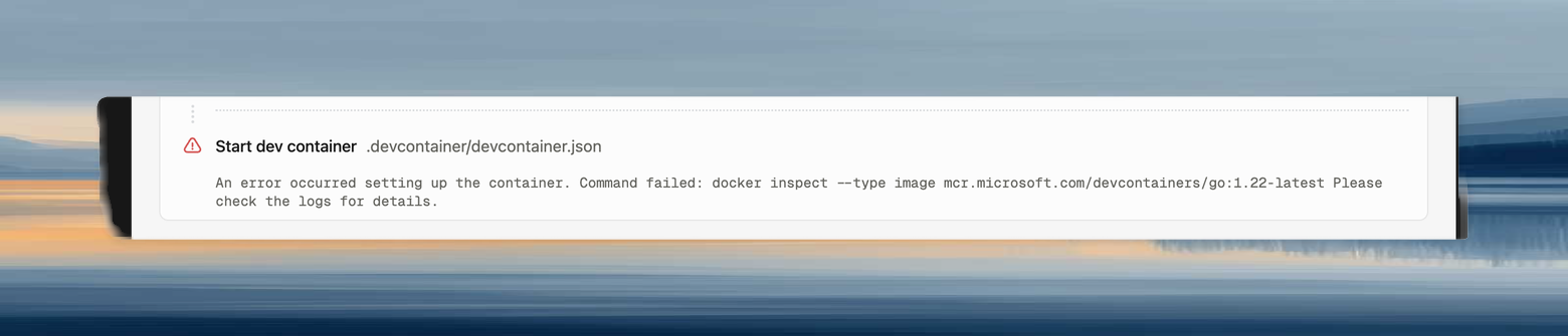Environment details view showing build failure error messages