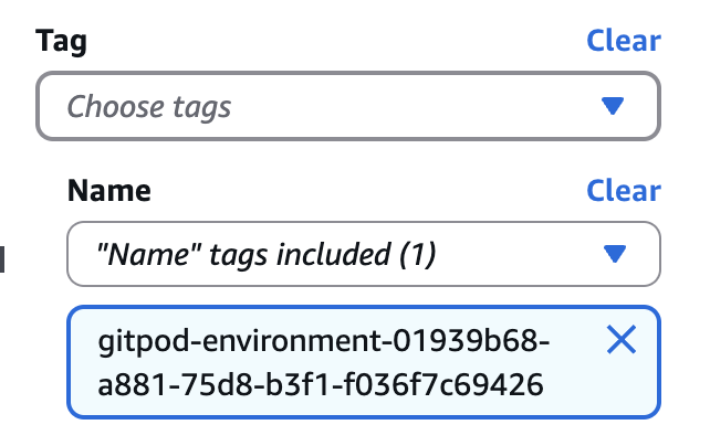 Environment ID Filter