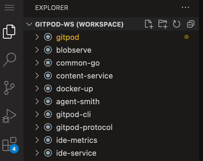 Multi-repo - Gitpod Classic