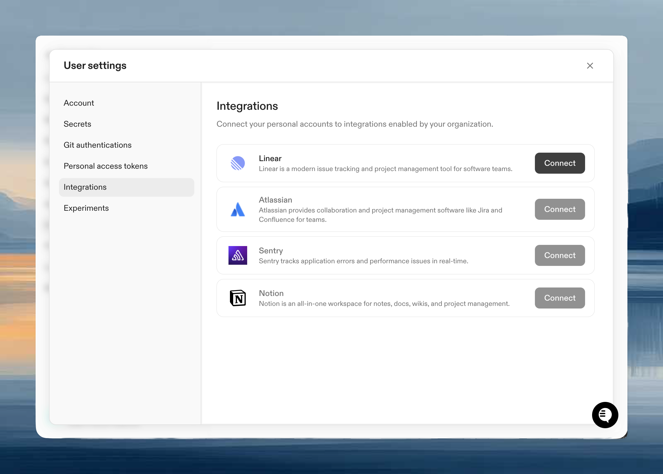 User authentication for Linear