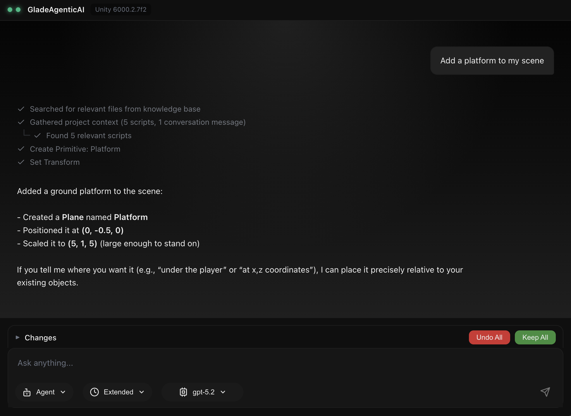 App Example Chat Add Platform