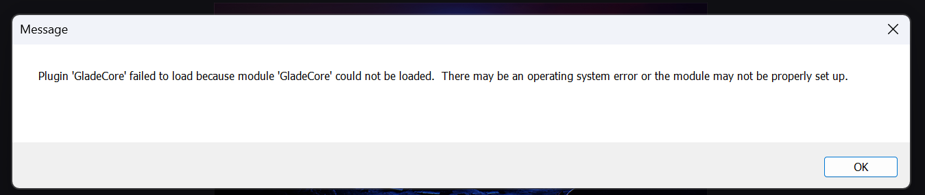 Blueprint Only Error Module Pn