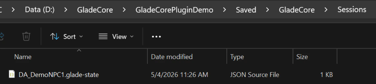 UE Persistence NPC NPC Save File Location