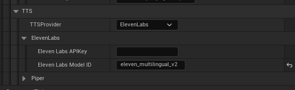 Voice Model Config Piper ElevenLabs Personality NPC Personality Data Asset Voice Model Config Pn