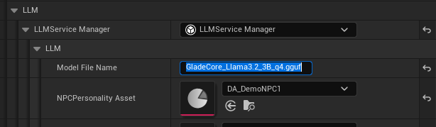 UE Edit Model Name For Custom