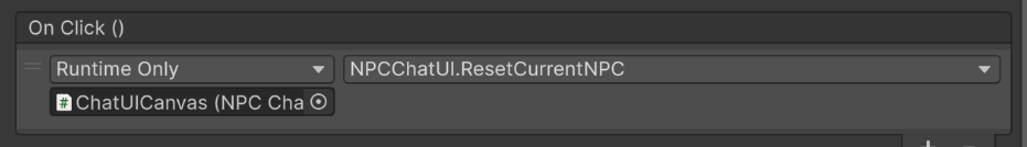 Unity Reset Current NPC Context Pn