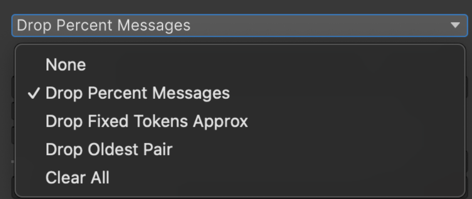 Unity Reset Policy Options Pn