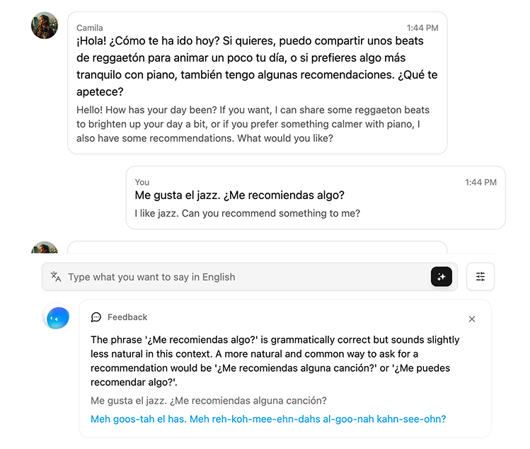 Real Time Suggestion Pn