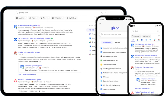 iOS & Android - Glean Help Center