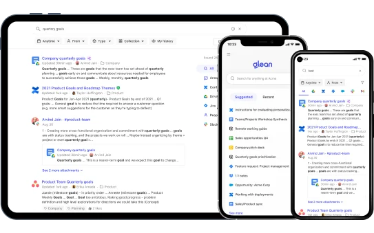 iOS & Android - Glean Help Center