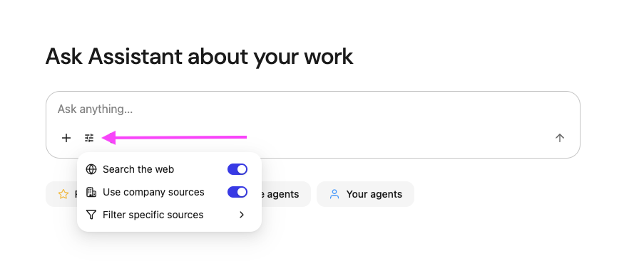 Public Knowledge toggle