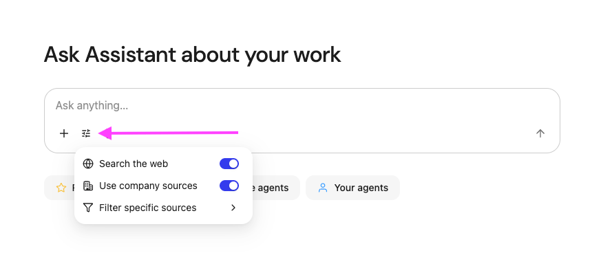 Public Knowledge toggle