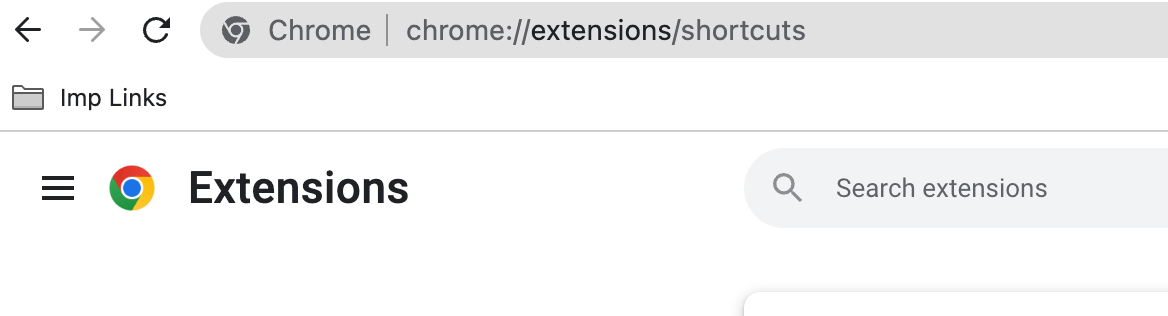 Glean Shortcut Settings