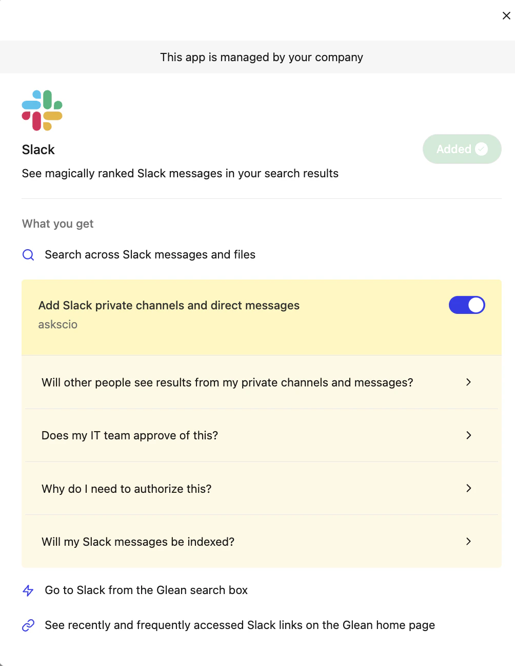 Slack RTS Connect