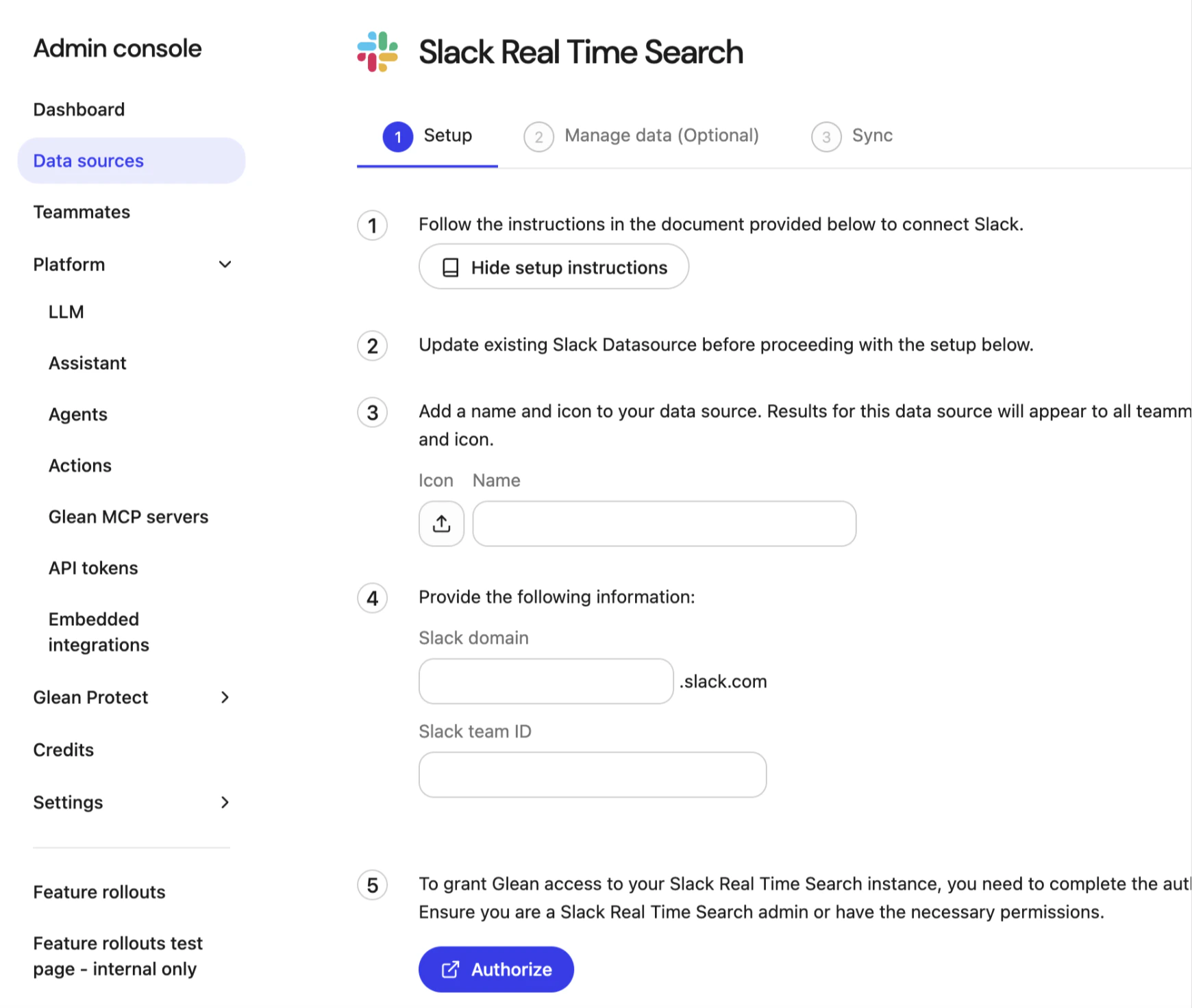 Slack Central App Upgrade