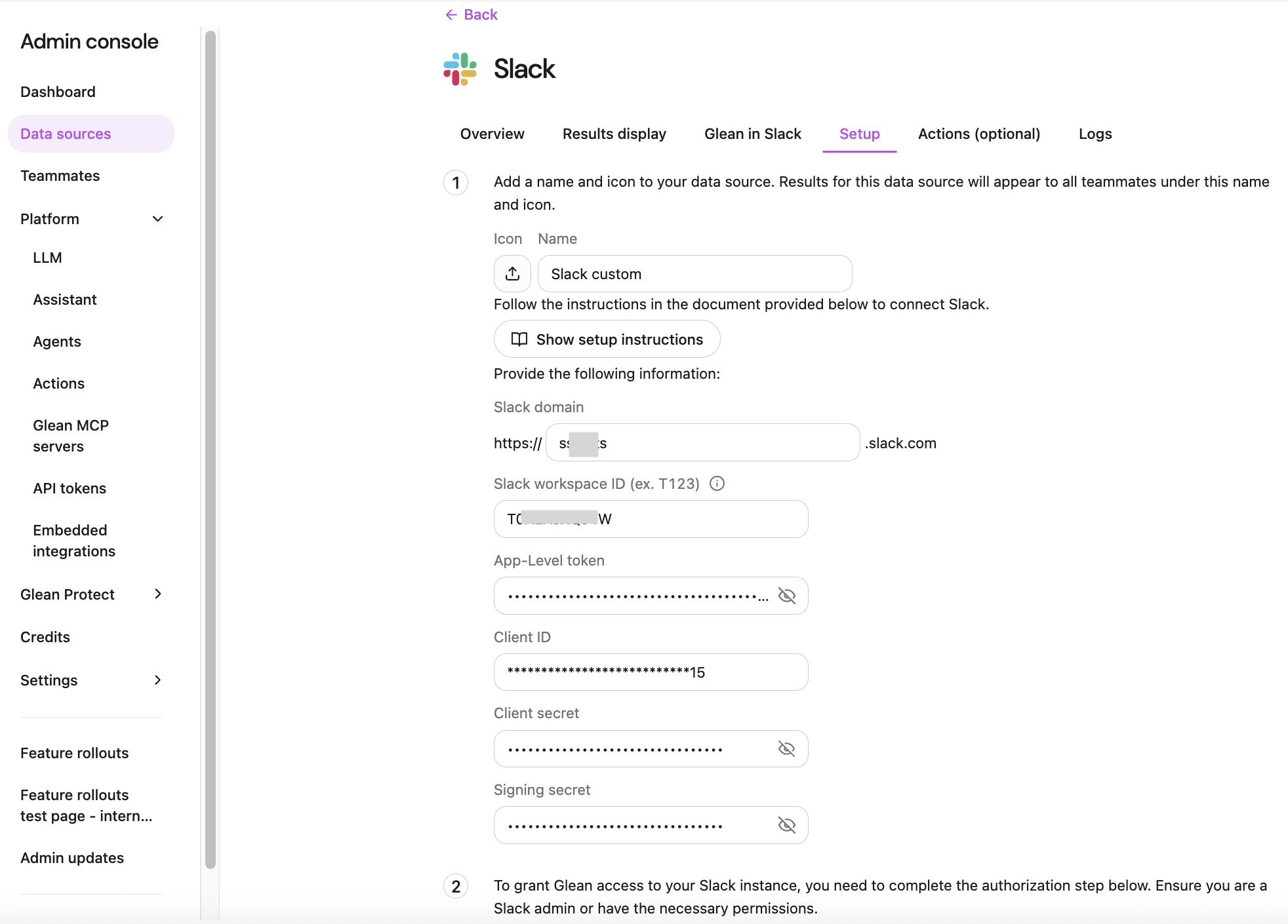 Slack Custom App
