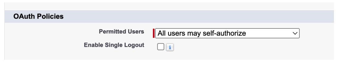 Salesforce Permitted Users