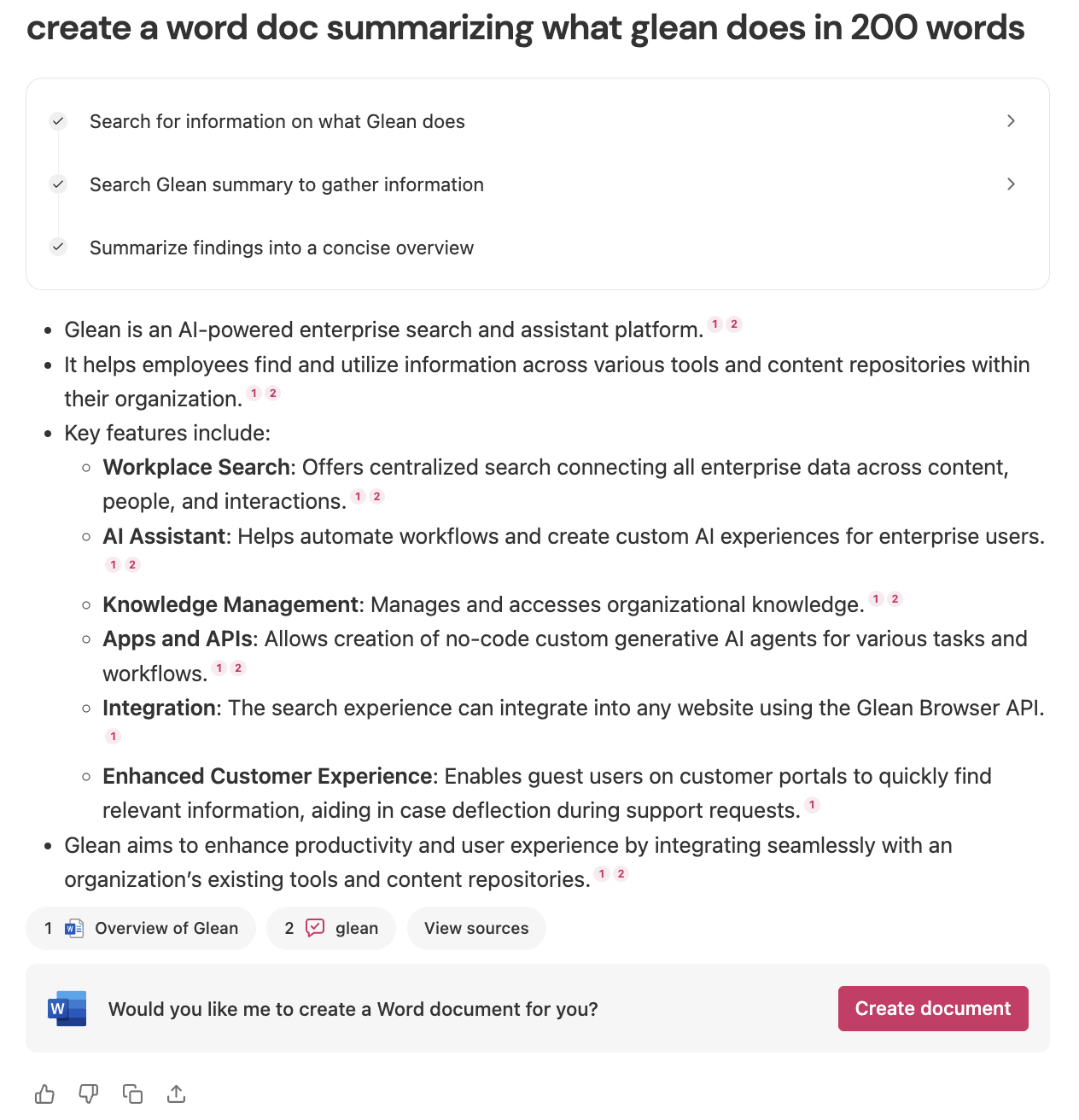 Microsoft 365 Actions Query