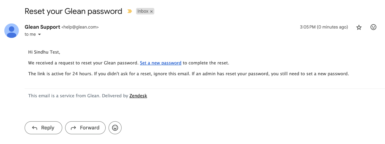 Email Details